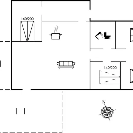 Viljo - 30km From The Sea By Interhome Hébergement de vacances Toftlund